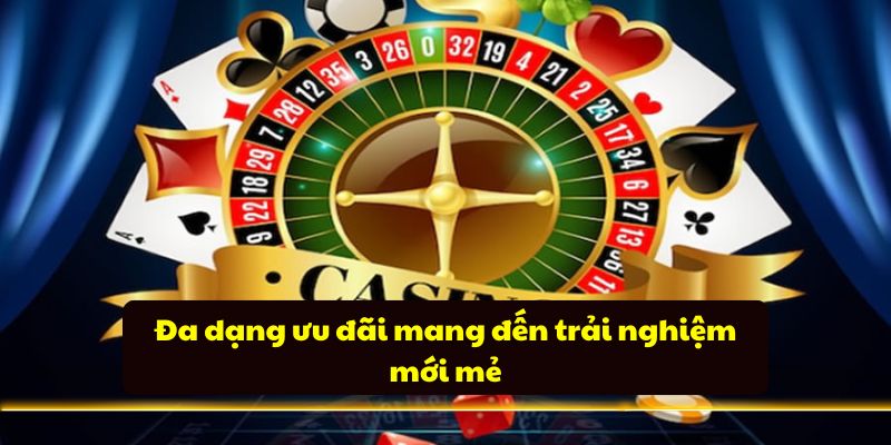 Đa dạng ưu đãi mang đến trải nghiệm mới mẻ